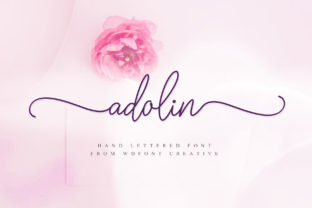 Adolin Font: Elegant Handwritten Type for Web Design