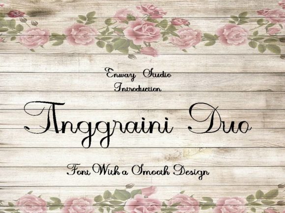 Anggraini Font: A Modern Typeface for Branding