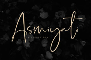 Asmiyati: A Premium Script for Elegant Branding