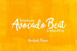 Avocado Beat Font Review: Organic Style for Natural Branding