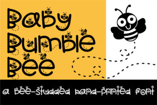 Baby Bumble Bee Font: A Whimsical Typeface for Branding