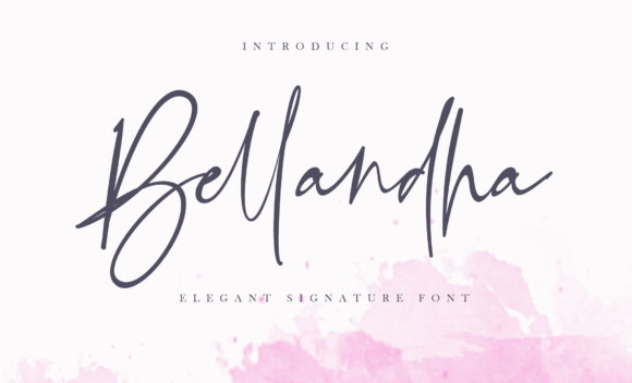 Bellandha Font: Elevating Web Design with Natural Script