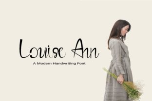 Bring Elegance to Your Creations with Louise Ann Font