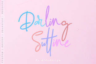 Darling Suttine Font: Elevating Campaign Visuals