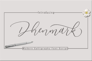 Dhenmark Duo Font: Elevating Boutique Brand Identity