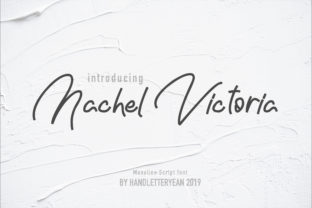 Discover the Elegance of Nachel Victoria Font