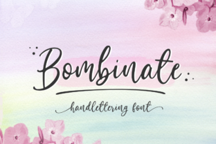 Elevate Your Craft with Bombinate: A Chic Handwritten Font