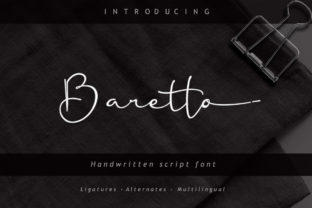 Enhance Your Web Design with Baretto Font