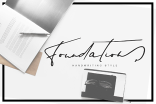 Foundation: A Handwritten Font for Engaging Brand Content