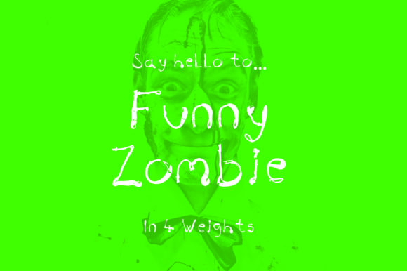 Funny Zombie Font: Bold Branding for Small Business