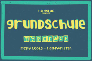 Grundschule Font: Authentic Handwritten Style for Campaigns