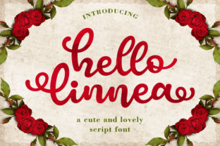 Hello Linnea: A Script Font with Modern Elegance