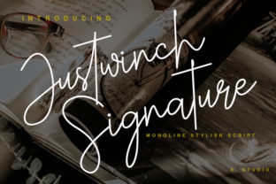 Justwinch Signature: Elevate Your Brand with a Classy Script Font