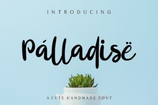 Palladise Font: Elevating Campaign Visuals with Authentic Script