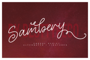 Sambery Font: Elevating Campaign Visuals with Fresh Script