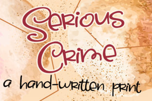 Serious Crime Font Review: Urban Charm for Modern Branding