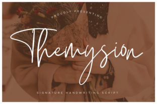Themysion Font: Elevating Brand Identity with Elegant Script