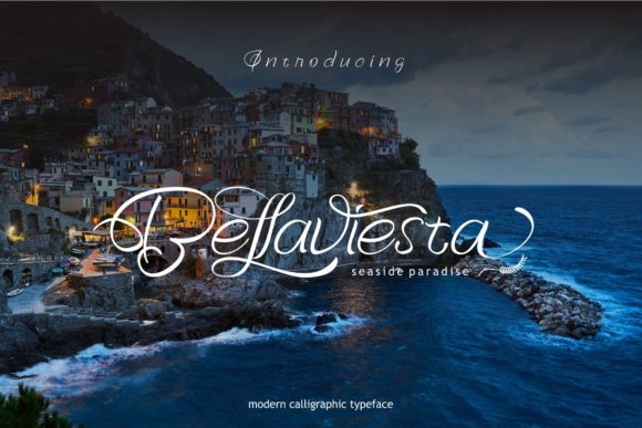 Transform Your Brand with Bellaviesta: A Modern Calligraphy Font