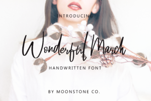 Wonderful March Font: Elevate Your Small Business Brand