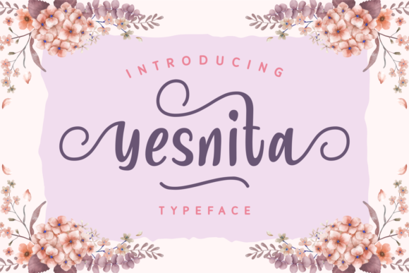 Yesnita Font: Elevating Campaign Visuals with Bold Script